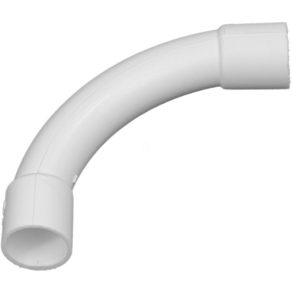   HFSB 25 fără halogen, culoare gri deschis, cot cu îmbinare 106160 Univolt