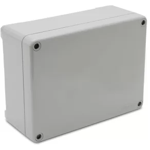   PKG 200 OP, cutie de tip blindat, de culoare gri, fără canal de trecere preformat 012046 Univolt