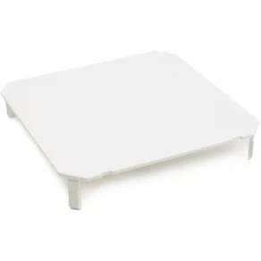   Capac pentru cutie din plastic 80x80 mm, încastrat, compatibil cu tapet, pentru cutia AKU 80, AK/TD 80 alb 020856 Univolt