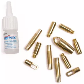   Set de reparații Katimex pentru fir de tragere de 4,5 mm (adeziv, cap de fixare, prelungitor, cap de pornire) KM-SERV-SET (102055) 040478