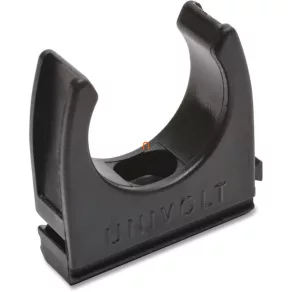   CL 16 clemă de fixare pentru țevi, stivuibilă, neagră 082212 Univolt