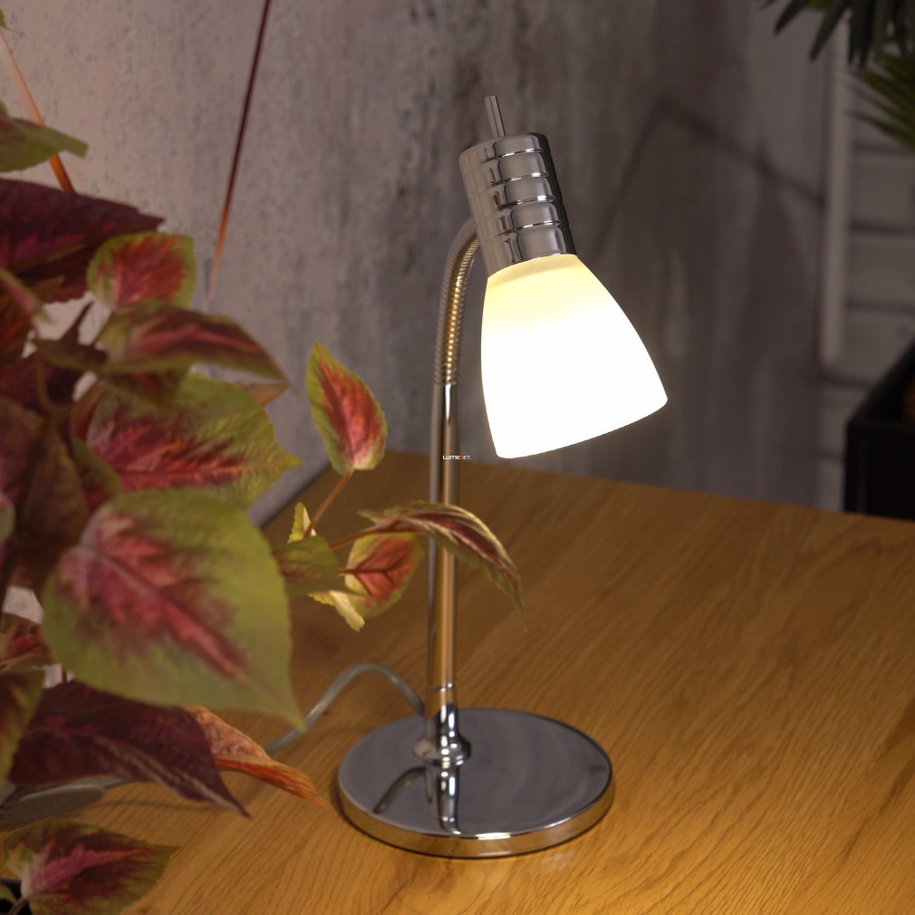 Lampa de birou, 30 cm - Prince Eglo 13577, reglabilă, cu soclu 1xE14