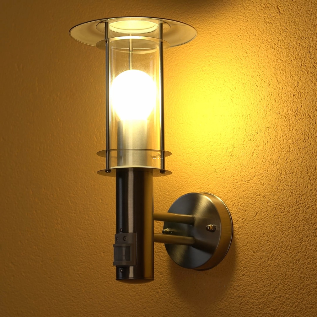 Lampa de perete cu senzor de mișcare pentru exterior - Lisio Eglo 30185