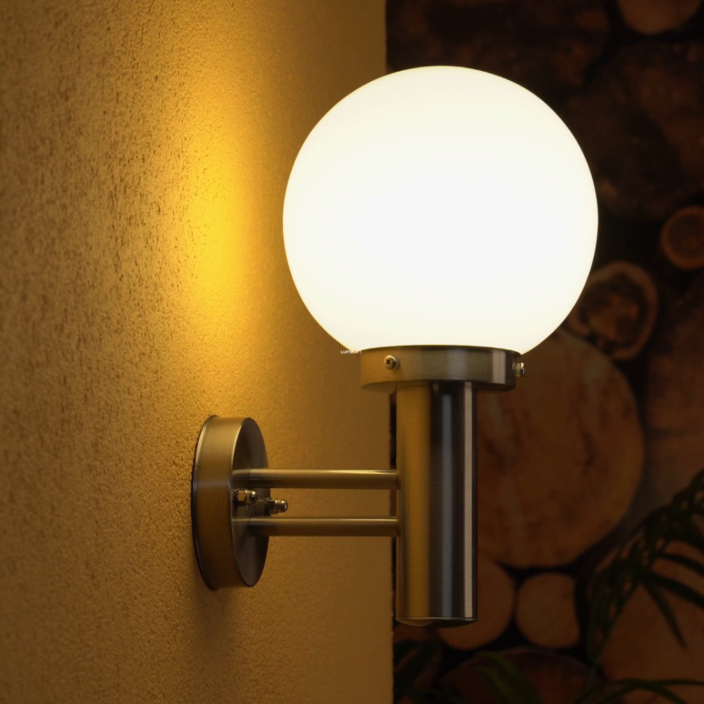 Lampa de perete pentru exterior, alb-argintiu - Nisia Eglo 30205