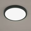 Lampă LED de tavan pentru baie 20,5 W, alb rece, 28,5 cm, alb și negru - Fueva Eglo 30761