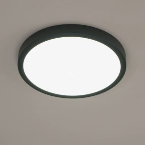   Lampă LED de tavan pentru baie 20,5 W, alb rece, 28,5 cm, alb și negru - Fueva Eglo 30761