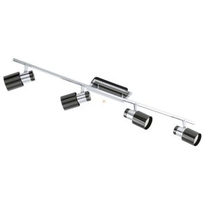   Lampă spot cu patru socluri, argintiu-negru - Davida Eglo 30835