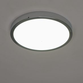   Lampă LED de tavan pentru baie 20,5 W, alb rece, culoare alb-crom - Fueva Eglo 30892