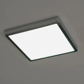   Lampă LED de tavan pentru baie 20,5 W, alb rece, culoare crom-alb - Fueva Eglo 30894