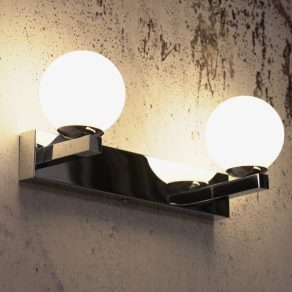 Aplică cu două prize, albă - Nina Eglo 31018