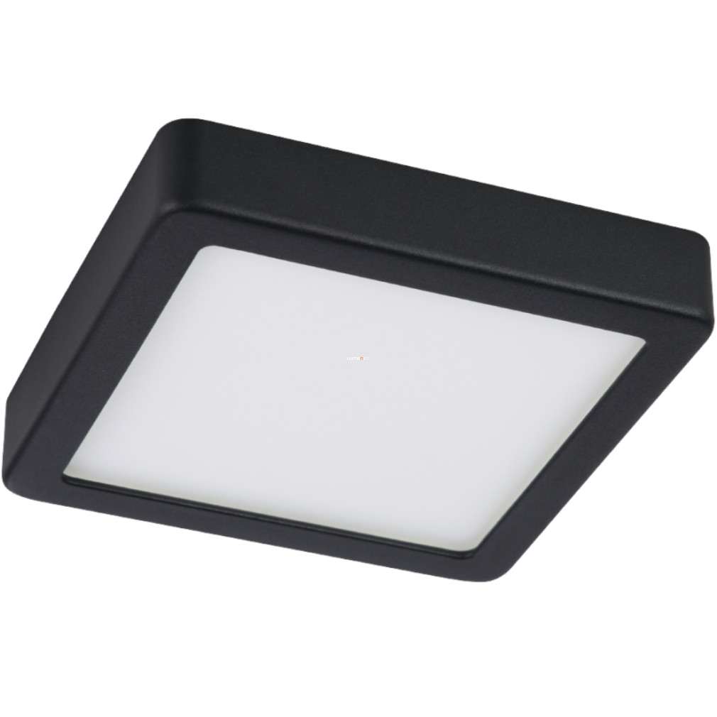 Plafonieră LED, 16x16 cm, negru, IP44 (Fueva5)