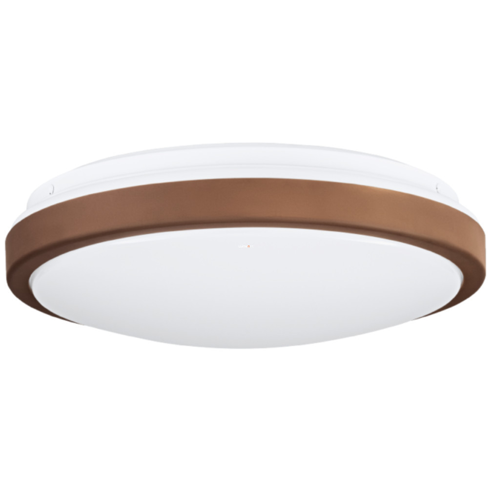 Lampa LED de tavan cu ramă de culoare mocca - Lezuza Eglo 31219