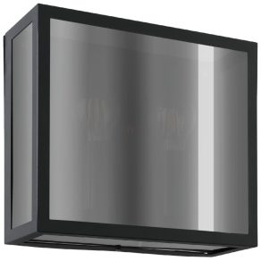   Lampă de perete pentru exterior - Alamonte Smoke Eglo 31566, cu soclu 2xE27, 220-240 V, IP44