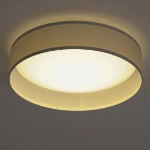   Lampă LED de tavan 12 W, alb cald, culoare albă - Pasteri Eglo 31588