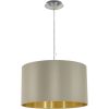 Lampă suspendată, culoare bej-auriu - Maserlo Eglo 31602