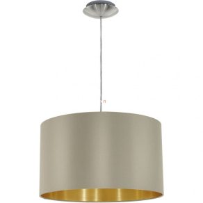 Lampă suspendată, culoare bej-auriu - Maserlo Eglo 31602