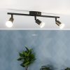Lampă spot cu trei socluri, negru - Buzz-LED Eglo 32431