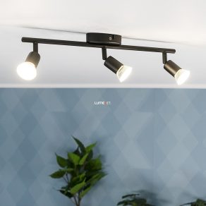 Lampă spot cu trei socluri, negru - Buzz-LED Eglo 32431