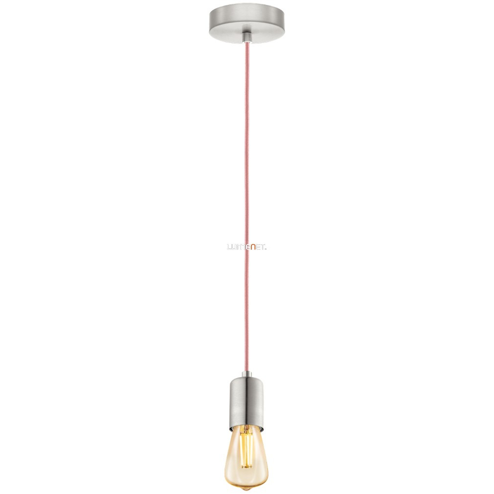 Lampa suspendată, culoare roz-nichel - Yorth Eglo 32526