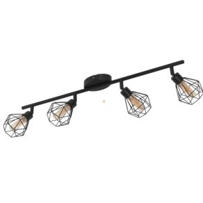   Lampă de tavan cu patru socluri, negru și chihlimbar - Zapata Eglo 32767