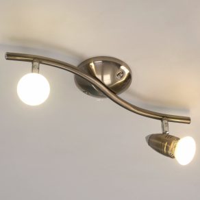   Lampă spot cu două socluri, culoare bronz - Magnum Eglo 32906