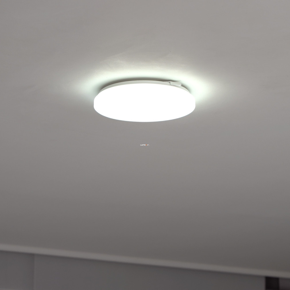 Lampa LED de tavan cu efect de sclipici, 7,4 W, alb rece, alb - Frania Eglo 33596
