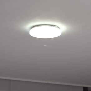   Lampă LED pentru tavan cu efect strălucitor 7,4 W, alb rece, culoare albă - Frania Eglo 33596