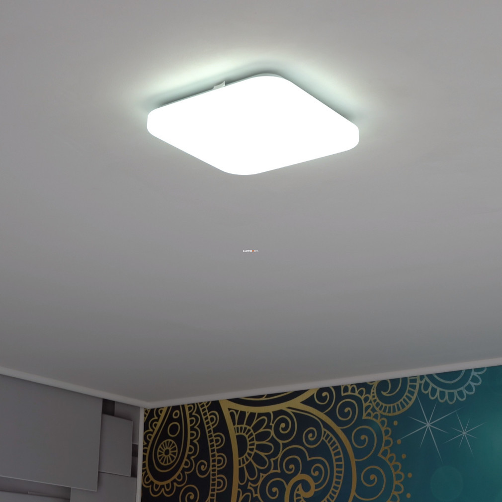 Lampă LED de tavan unghiulară 11,5 W, alb rece, alb - Frania Eglo 33602