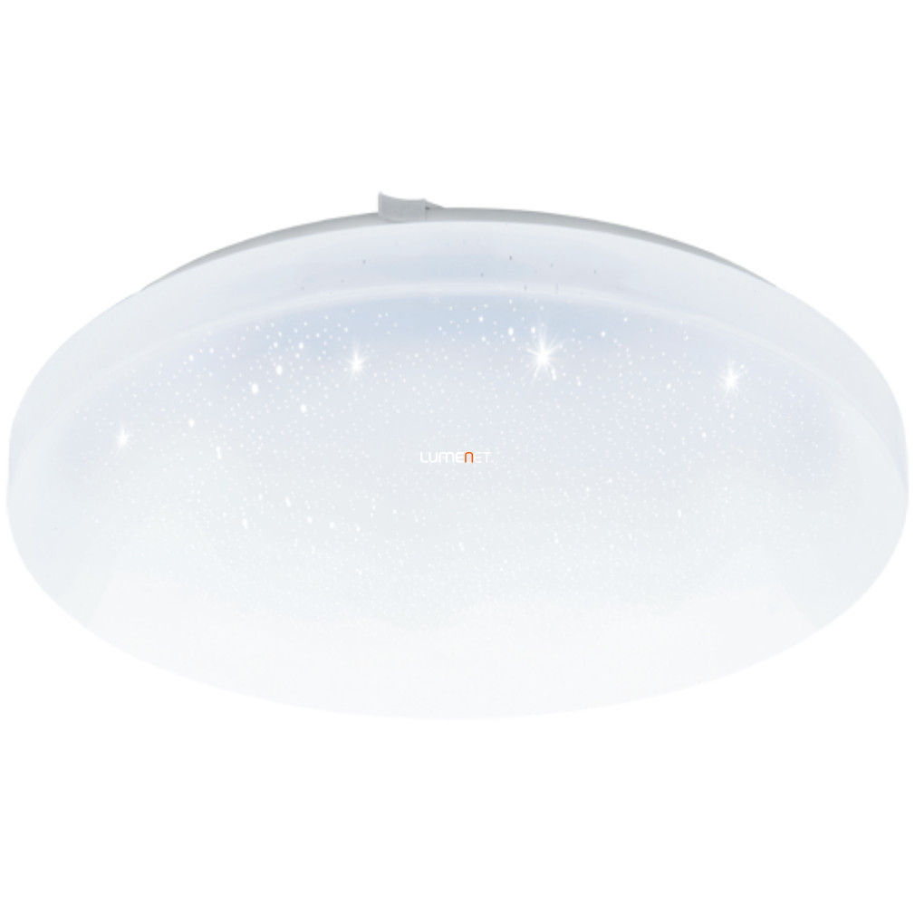 Lampa LED de tavan cu efect de sclipici, 17,3 W, alb rece, culoare albă - Frania Eglo 33605