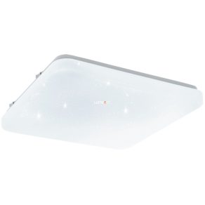   Lampă LED pentru tavan cu efect strălucitor, pătrată, 11,5 W, alb rece, culoare albă - Frania Eglo 33607