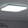 Lampă LED pentru tavan cu efect glitter, pătrată, 33,5 W, alb rece, culoare albă - Frania Eglo 33609