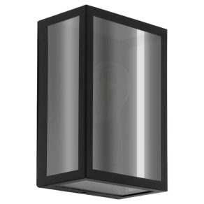   Lampă de perete pentru exterior - Alamonte Smoke Eglo 33627, cu soclu 1xE27, 220-240 V, IP44