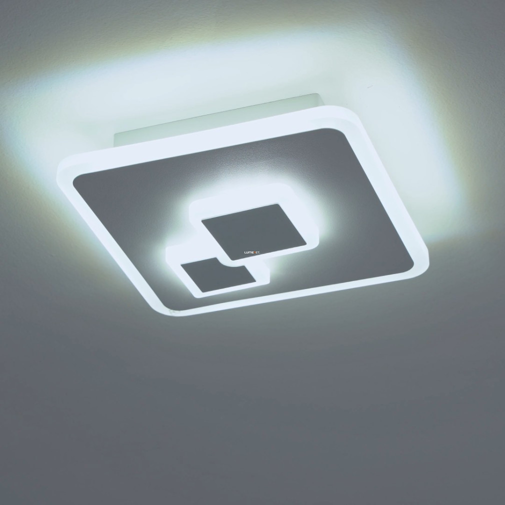 Lampa LED de tavan 8 W, alb rece, 20x20 cm, culoare alb - Cadegal Eglo 33941