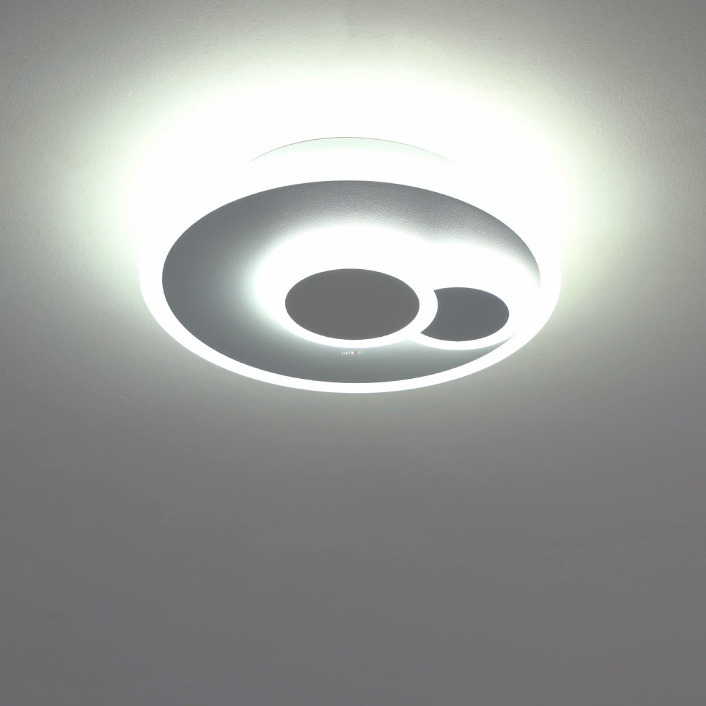 Lampa LED de tavan 8 W, alb rece, 20 cm, culoare alb - Cadegal Eglo 33942