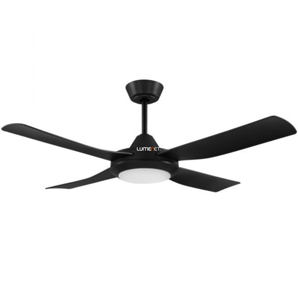 Lampa LED de tavan cu ventilator și telecomandă 20 W, alb rece-cald, negru-opalescent - Bondi Eglo 35092