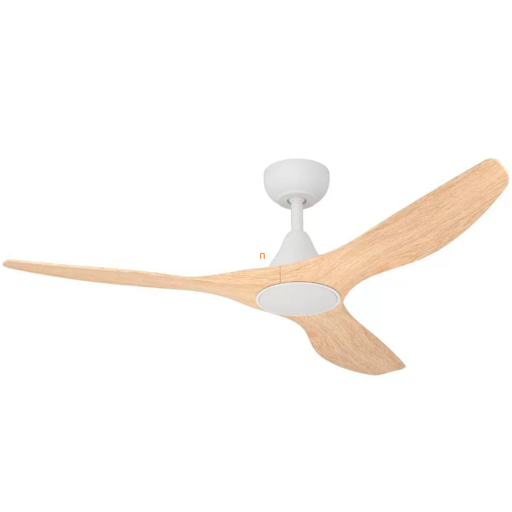 Lampa LED de tavan cu ventilator și telecomandă 19 W, alb rece-cald, culoare lemn - Portsea Eglo 35113