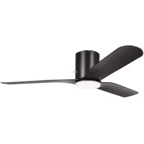   Lampă LED de tavan cu telecomandă, 17 W, alb rece-cald, negru - Kawana Eglo 35176