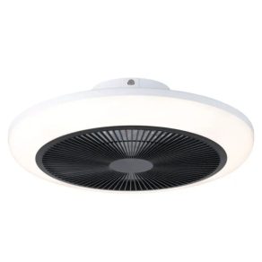   Lampă LED cu telecomandă pentru tavan ventilat - Sayulita 1 Eglo 35216, 3280 lm, 2700-6500 K+RGB, luminozitate, temperatură de culoare și culoare reglabile, 4x5,2+4,5 W, 220-240 V