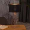 Lampă de birou cu trei picioare, 56 cm - Camporale Eglo 39178 - cu întrerupător cu cablu, cu 1 soclu E27