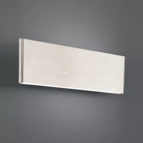   Lampă LED de perete 2x4,2 W, alb cald, culoare argintiu-alb - Climene Eglo 39268