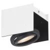Spot LED cu intensitate reglabilă, 5,4 W, alb cald, alb-negru - Vidago Eglo 39315
