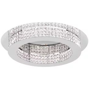   Lampă LED de tavan cu intensitate reglabilă, 14x3,15 W, alb cald, crom - Principe Eglo 39402