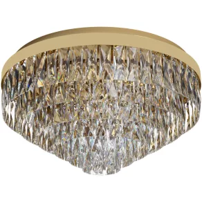   Lustră din cristal Glamour, de culoare aurie - Valparaiso Eglo 39458