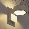 Lampă LED de perete 1x5 W, alb cald, culoare alb-crom - Albariza Eglo 39584