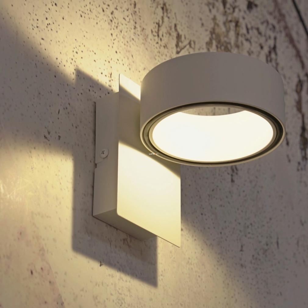 Lampa LED de perete 1x5 W, alb cald, alb-crom - Albariza Eglo 39584