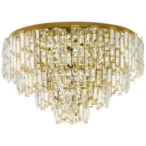 Lustră din cristal, aurie, 78 cm - Calmeilles Eglo 39612