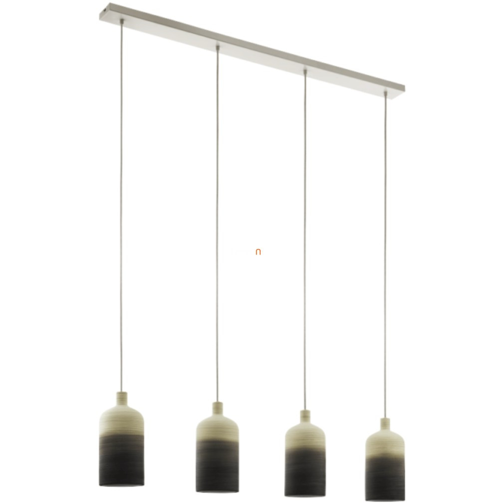 Lampa suspendată cu patru becuri, culoare bej-gri - Azbarren Eglo 39752