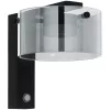 Lampă LED de perete reglabilă cu întrerupător, 1x7,2 W, alb cald, negru-fum - Copillos Eglo 39876