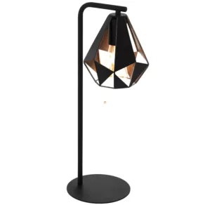  Lampă de masă decorativă, neagră, 50 cm - Carlton 4 Eglo 43058, cu 1 soclu E27