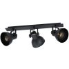 Lampă spot cu trei socluri, negru - Barnstaple Eglo 43433